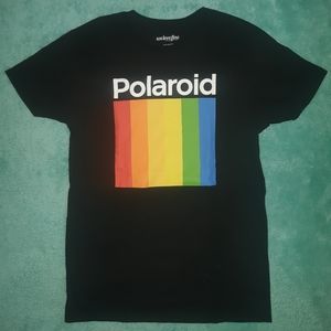 Black tshirt Polaroid